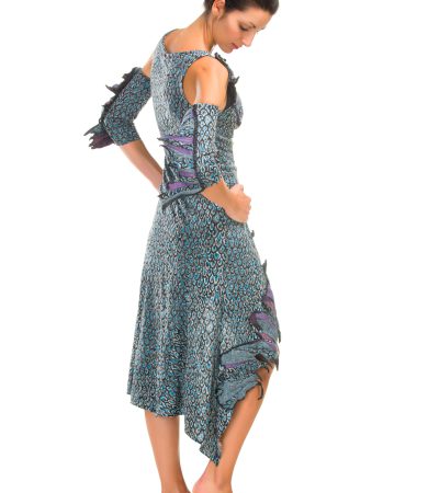 "La revancha del Tango" Outfits Kollektion Kleid, Armstulpen Design von Galina Sodolovskaya